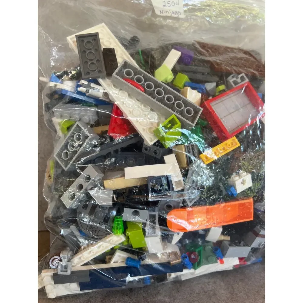 Legos 2lb mix lot Clean various colors bricks platform building pieces bundle
